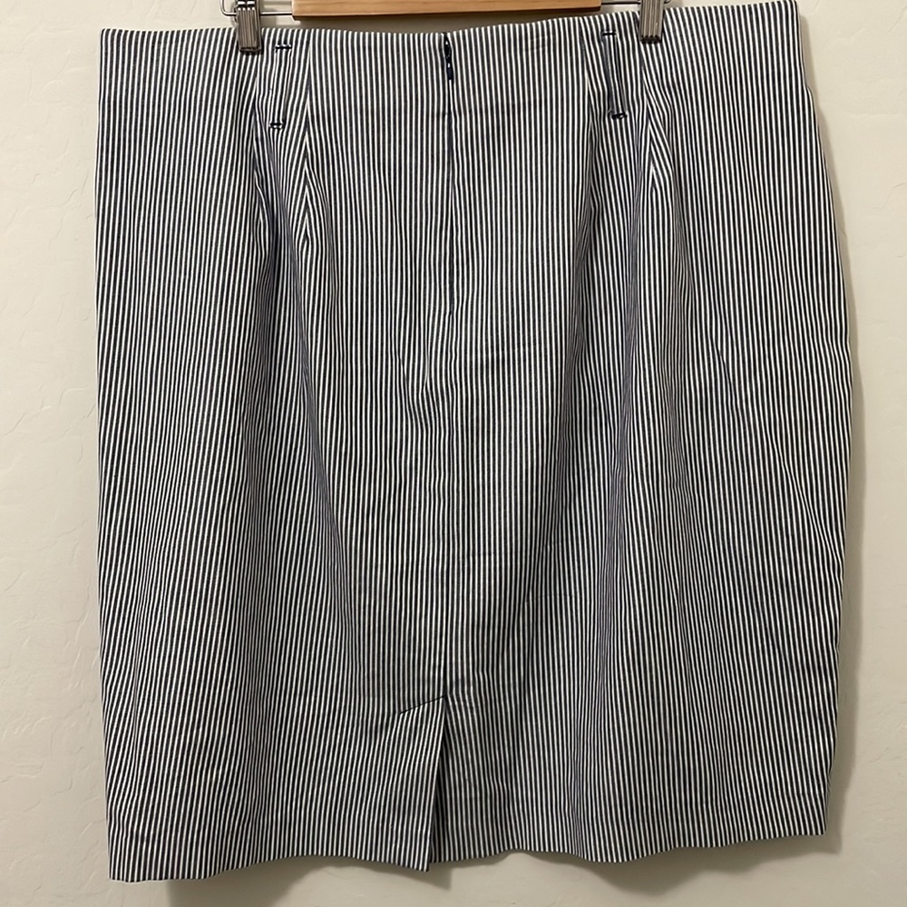 Lane Bryant Womens Striped Pencil Skirt - Picture 5 of 8